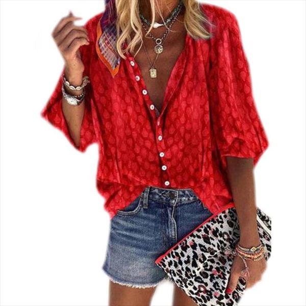 womens shirt v neck print large size casual shirt fashion long sleeved blouse drop shipping good quality, White
womens shirt v neck print large size casual shirt fashion long sleeved blouse drop shipping good quality, White