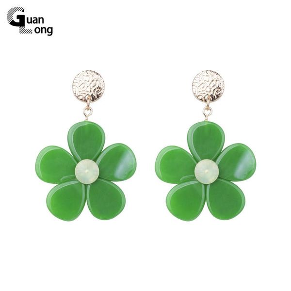 dangle & chandelier guanlong vintage long acrylic flower earrings for women big metal resin drop earings girls fashion jewelry brincos, Silver
dangle & chandelier guanlong vintage long acrylic flower earrings for women big metal resin drop earings girls fashion jewelry brincos, Silver