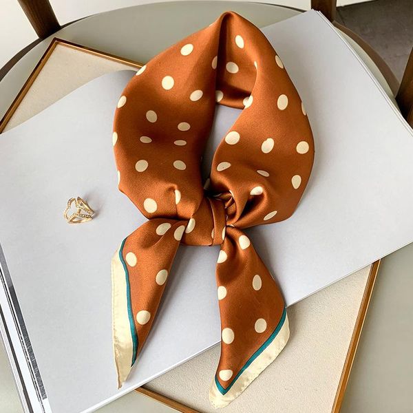 Spring and Summer New Style South Korea Fashion Sweet Polka Dot Imitated Silk Fabric Small Square Towel Women's Thin Sun-resista, Blue;gray
Spring and Summer New Style South Korea Fashion Sweet Polka Dot Imitated Silk Fabric Small Square Towel Women's Thin Sun-resista, Blue;gray