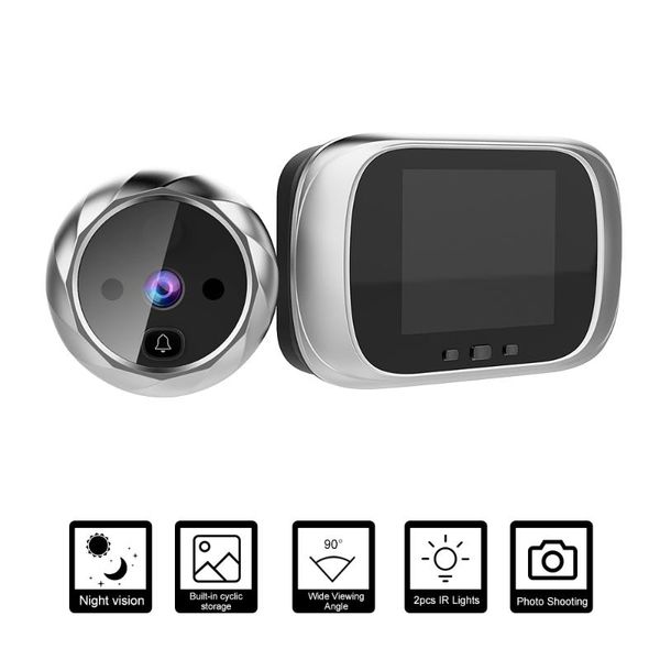 digital door viewer peephole door camera doorbell night vision p shooting digital monitoring video intercom
digital door viewer peephole door camera doorbell night vision p shooting digital monitoring video intercom