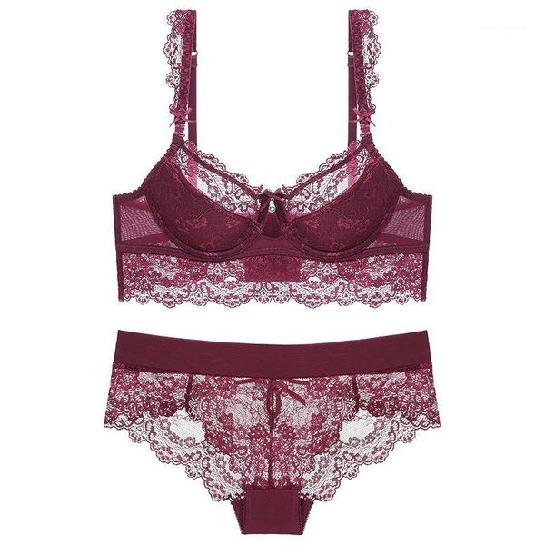 lace mesh bra panties set 70a-90d women beautiful underwear girl lingerie suit hollow embroidery transparent1, Red;black
lace mesh bra panties set 70a-90d women beautiful underwear girl lingerie suit hollow embroidery transparent1, Red;black