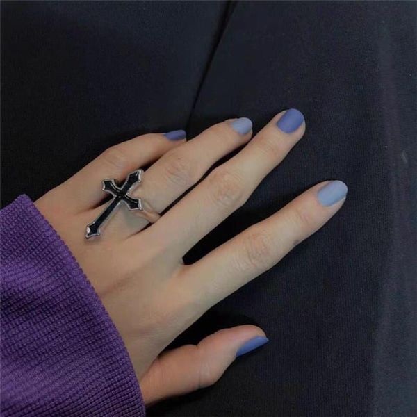 vintage black big cross open rings for men women egirl punk jewelry trendy gothic silver color finger ring 2020 sale wholesale wmtzbu, Black;white
vintage black big cross open rings for men women egirl punk jewelry trendy gothic silver color finger ring 2020 sale wholesale wmtzbu, Black;white