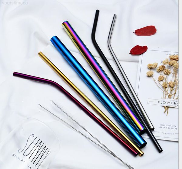 reusable and straight bent steel straws colorful metal straw cleaner brush bar drinking ju0179
reusable and straight bent steel straws colorful metal straw cleaner brush bar drinking ju0179