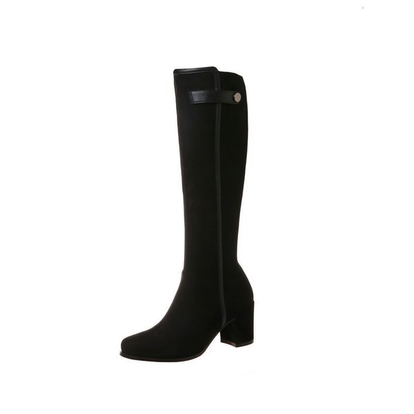 2021 new brand women knee high autumn winter warm vintage superfine fiber long party shoes woman western boots ufoq, Black
2021 new brand women knee high autumn winter warm vintage superfine fiber long party shoes woman western boots ufoq, Black