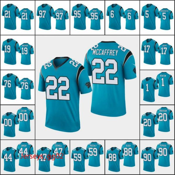 carolina panthers men #95 derrick brown 22 christian mccaffrey 1 cam newton women youth nfl custom color rush blue jersey, Black;red
carolina panthers men #95 derrick brown 22 christian mccaffrey 1 cam newton women youth nfl custom color rush blue jersey, Black;red