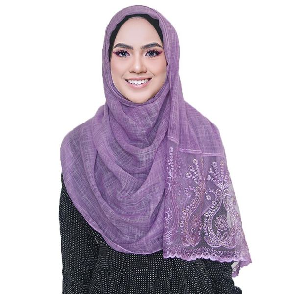 scarves soft cotton lace edges scarf embroidery hijab shawl woman plain maxi wrap for women, Blue;gray
scarves soft cotton lace edges scarf embroidery hijab shawl woman plain maxi wrap for women, Blue;gray