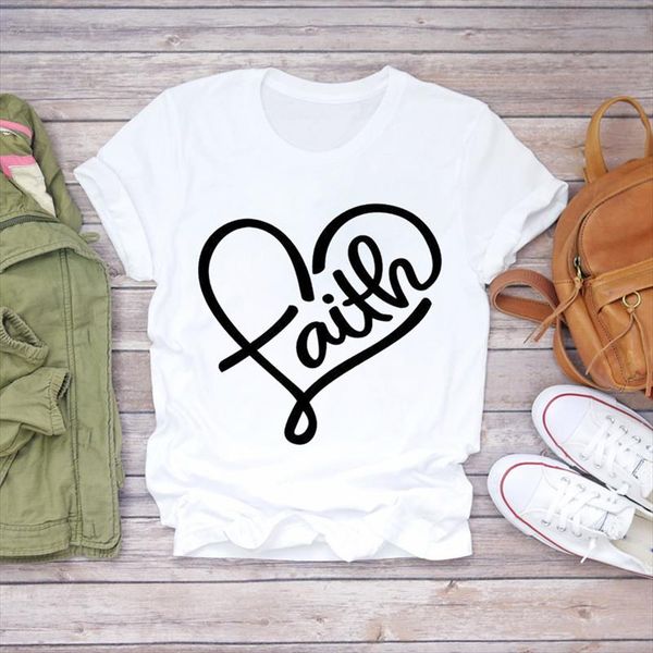 women t shirts faith letter love fashion aesthetic 90s short sleeve print lady womens graphic t shirt female tee shirt, White
women t shirts faith letter love fashion aesthetic 90s short sleeve print lady womens graphic t shirt female tee shirt, White