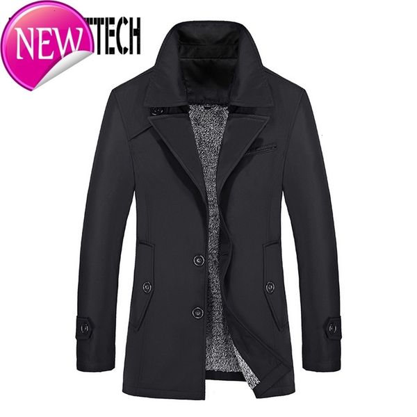 men's trench coat male blazer design business casual suit jacket autumn winter thick warm windbreaker plus size 8xl, Black
men's trench coat male blazer design business casual suit jacket autumn winter thick warm windbreaker plus size 8xl, Black