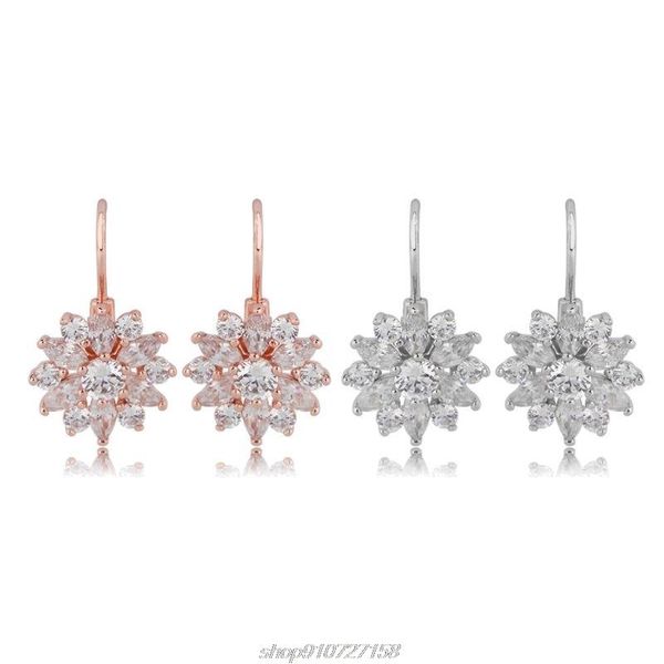 dangle & chandelier romantic clear stone flower crystals stud earrings women cubic zirconia jewelry d15 20 drop, Silver
dangle & chandelier romantic clear stone flower crystals stud earrings women cubic zirconia jewelry d15 20 drop, Silver
