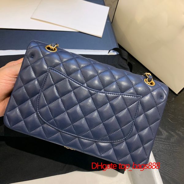 ladies purse ch classic double flap navy blue lambskin genuine leather quilted flap chain bag crossbody shoulder bags 7a 25cm
ladies purse ch classic double flap navy blue lambskin genuine leather quilted flap chain bag crossbody shoulder bags 7a 25cm