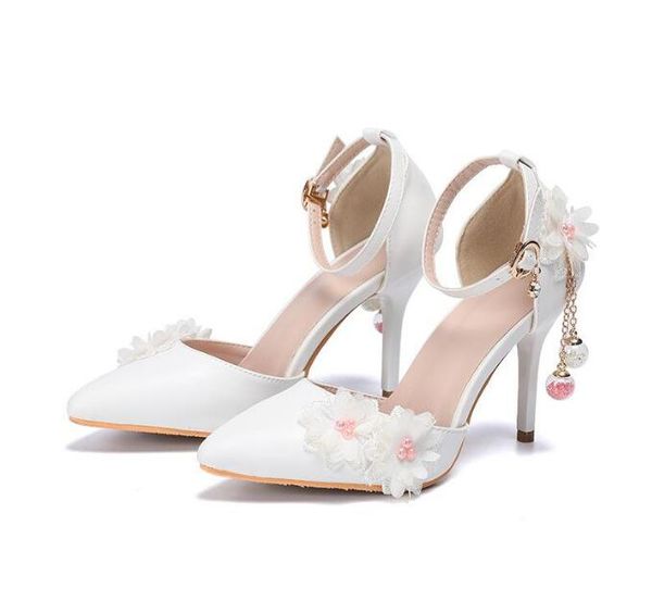 women dress shoes high heels spring 2021 shallow lace large size 40-43 handmade pearl wedding shoes single shoes 506, Black
women dress shoes high heels spring 2021 shallow lace large size 40-43 handmade pearl wedding shoes single shoes 506, Black