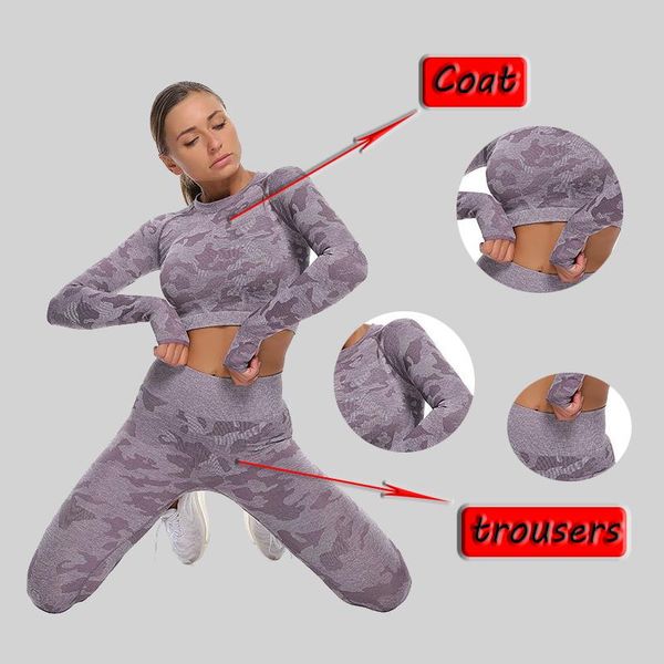 yoga outfits 2pc women seamless set fitness sports suits gym cloth long sleeve shirts high waist running leggings workout clothing, White;red
yoga outfits 2pc women seamless set fitness sports suits gym cloth long sleeve shirts high waist running leggings workout clothing, White;red