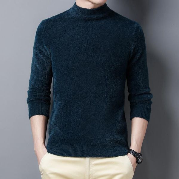 men's sweaters winter handsome sweater half high neck cold-proof warm bottoming shirt pullover imitation mink velvet, White;black
men's sweaters winter handsome sweater half high neck cold-proof warm bottoming shirt pullover imitation mink velvet, White;black