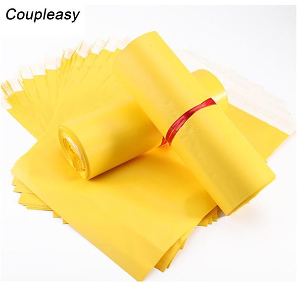 100pcs/lot yellow poly mailer plastic shipping bags self seal mailing envelopes waterproof courier storage bags thicken pos wmtbxm
100pcs/lot yellow poly mailer plastic shipping bags self seal mailing envelopes waterproof courier storage bags thicken pos wmtbxm