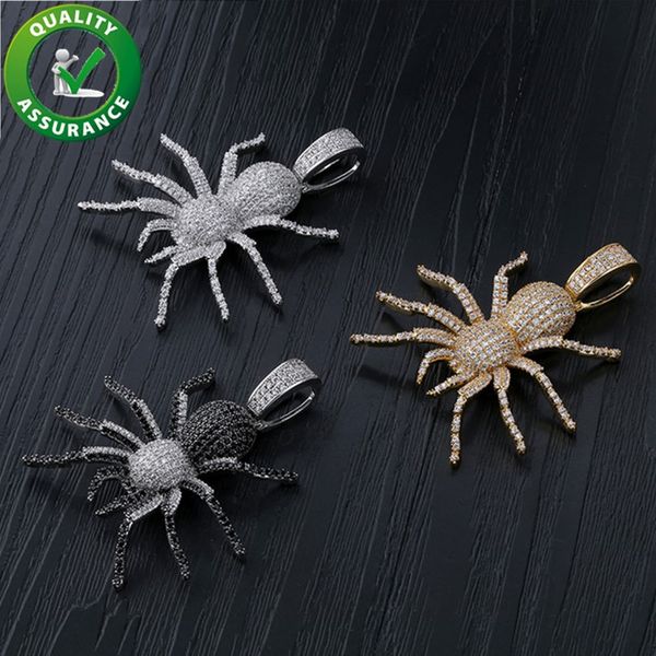 iced out pendant luxury designer necklace hip hop bling chains jewelry men diamond spider pendants pandora style charms rapper accessories, Silver
iced out pendant luxury designer necklace hip hop bling chains jewelry men diamond spider pendants pandora style charms rapper accessories, Silver
