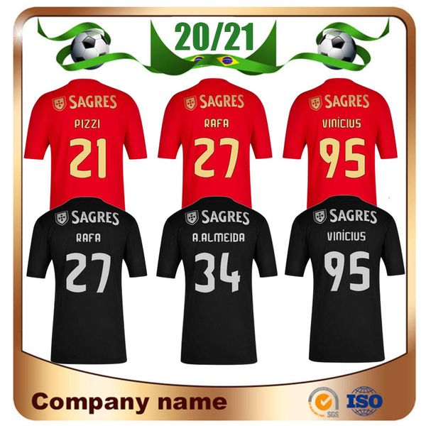 20/21 benfica soccer jersey 2020 home joao felix jonas pizzi soccer shirt a.almeida rafa vinicius football uniform, Black;yellow
20/21 benfica soccer jersey 2020 home joao felix jonas pizzi soccer shirt a.almeida rafa vinicius football uniform, Black;yellow