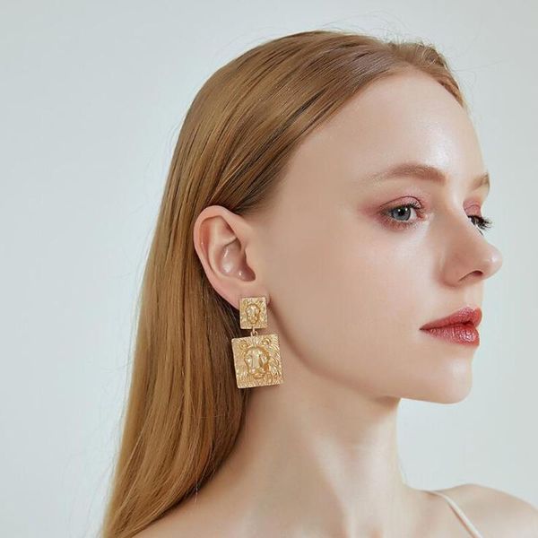 dangle & chandelier em019 simple personality geometry square lion metal drop earring jewelry wholesale, Silver
dangle & chandelier em019 simple personality geometry square lion metal drop earring jewelry wholesale, Silver