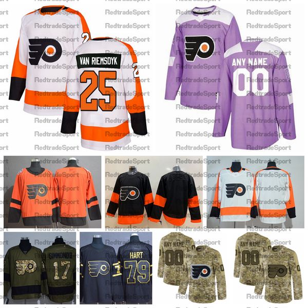 2021 customize 25james van riemsdyk philadelphia flyers jerseys golden edition camo veterans day fights cancer custom hockey jerseys, Black;red
2021 customize 25james van riemsdyk philadelphia flyers jerseys golden edition camo veterans day fights cancer custom hockey jerseys, Black;red