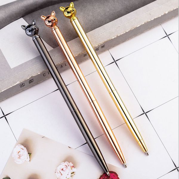 advertising metal cartoon fox l head ballpoint pens fashion business office school stationery supplies girl gift, Blue;orange
advertising metal cartoon fox l head ballpoint pens fashion business office school stationery supplies girl gift, Blue;orange