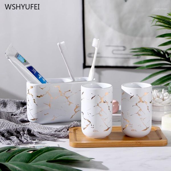 bath accessory set simple ceramic imitation marble bathroom accessories washing tool bottle mouth cup soap toothbrush holder household items
bath accessory set simple ceramic imitation marble bathroom accessories washing tool bottle mouth cup soap toothbrush holder household items