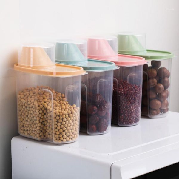 4pcs/lot fashion pp storage box plastic clear container set with pour lids kitchen storage bottles jars dried grains tank1
4pcs/lot fashion pp storage box plastic clear container set with pour lids kitchen storage bottles jars dried grains tank1