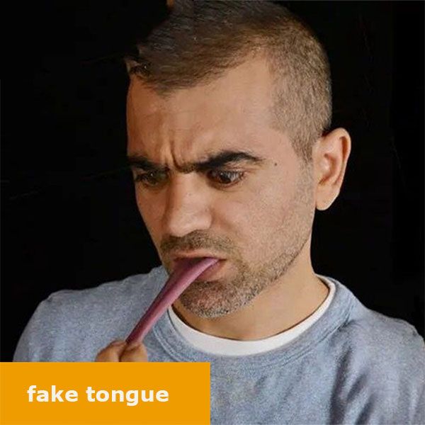 2020 new product simulated tongue smell no tongue coating plastic shell whole scary scary fake steel needle through the tongue magic props
2020 new product simulated tongue smell no tongue coating plastic shell whole scary scary fake steel needle through the tongue magic props
