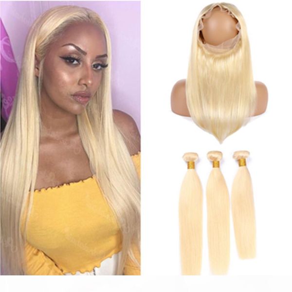straight 613 bundles and 360 frontal russian blonde human hair weave bundles with 360 full lace closure 22.5x4x2" bleach blonde weave w, Black;brown
straight 613 bundles and 360 frontal russian blonde human hair weave bundles with 360 full lace closure 22.5x4x2" bleach blonde weave w, Black;brown