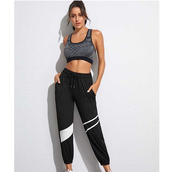 women's outdoor black mountaineering loose pants leggings windproof stripe running clothing fitness contrast elastic bottom, White;red
women's outdoor black mountaineering loose pants leggings windproof stripe running clothing fitness contrast elastic bottom, White;red