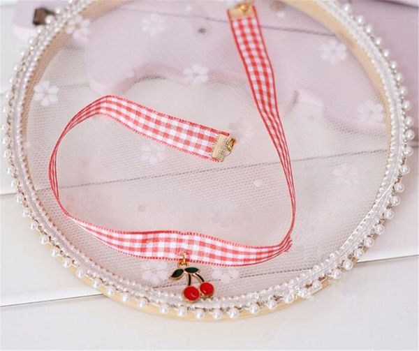 chokers japan sweet cherry pendant choker harajuku cute lolita ribbon chain cosplay women necklace b936, Golden;silver
chokers japan sweet cherry pendant choker harajuku cute lolita ribbon chain cosplay women necklace b936, Golden;silver