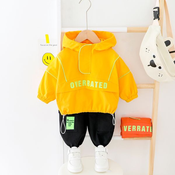 kids boy clothes for toddler girl 2020 fashion casual hooded infant baby set spring letter clothing tracksuit 1 2 3 4 years lj200916, White
kids boy clothes for toddler girl 2020 fashion casual hooded infant baby set spring letter clothing tracksuit 1 2 3 4 years lj200916, White