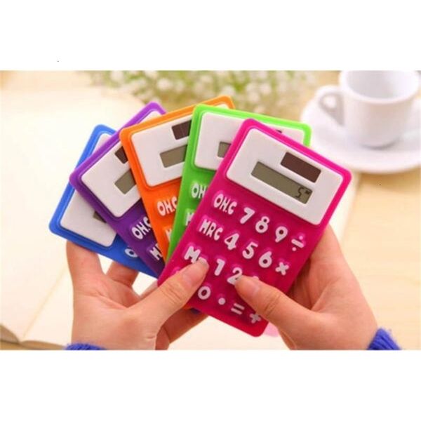 mini energy foldable silicone candycolor calculator solar creative magnetic student card calculadora school office use tool
mini energy foldable silicone candycolor calculator solar creative magnetic student card calculadora school office use tool