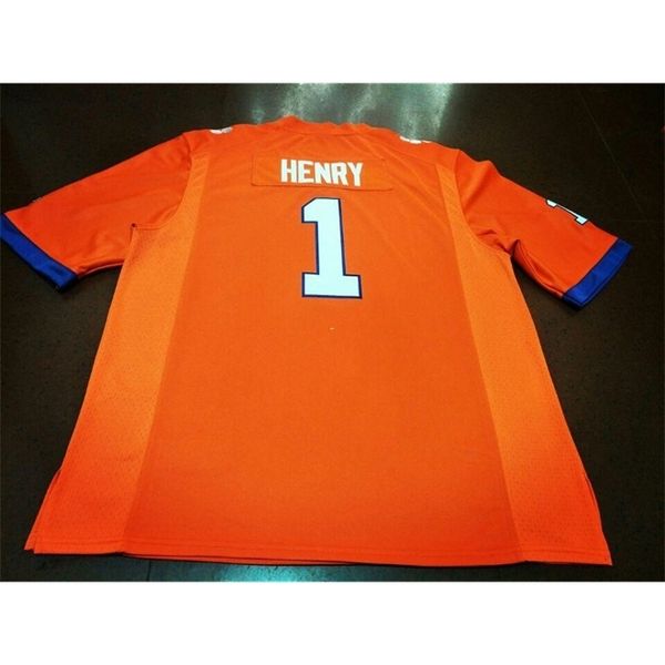 3421 clemson tigers kj henry #1 real full embroidery college jersey size s-4xl or custom any name or number jersey, Black
3421 clemson tigers kj henry #1 real full embroidery college jersey size s-4xl or custom any name or number jersey, Black