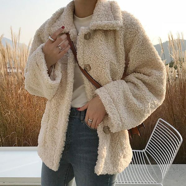 faux fur thick coat for women 2020 autumn warm soft loose fur jacket female outerwear button plush ladies casual winter overcoat, Black;brown
faux fur thick coat for women 2020 autumn warm soft loose fur jacket female outerwear button plush ladies casual winter overcoat, Black;brown
