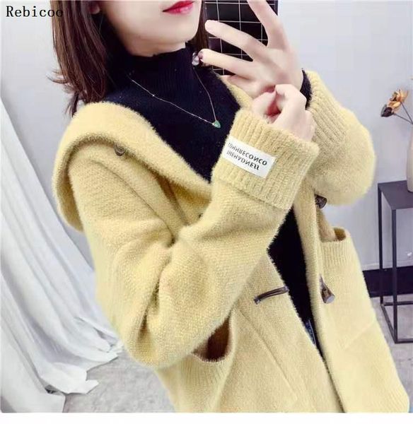 autumn and winter woolen coat female mid-long new korean temperament women's popular outerwear woolen coat women sweater, White
autumn and winter woolen coat female mid-long new korean temperament women's popular outerwear woolen coat women sweater, White