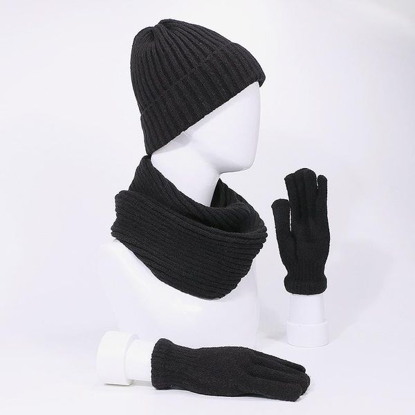 ladies warm suit knitted three-piece hat scarf gloves winter suit beanie plus velvet thick hat, Blue;gray
ladies warm suit knitted three-piece hat scarf gloves winter suit beanie plus velvet thick hat, Blue;gray