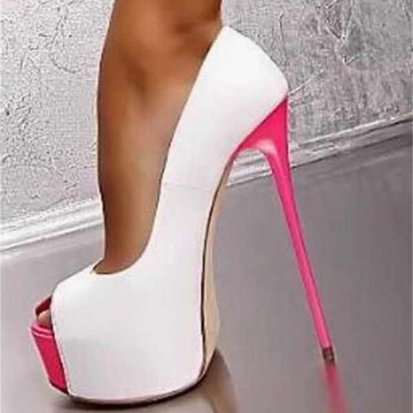 personalized high heel rose peep toe pumps women shoe cut-out slip-on leather white patchwork dressed ladies'shoes plus size, Black
personalized high heel rose peep toe pumps women shoe cut-out slip-on leather white patchwork dressed ladies'shoes plus size, Black