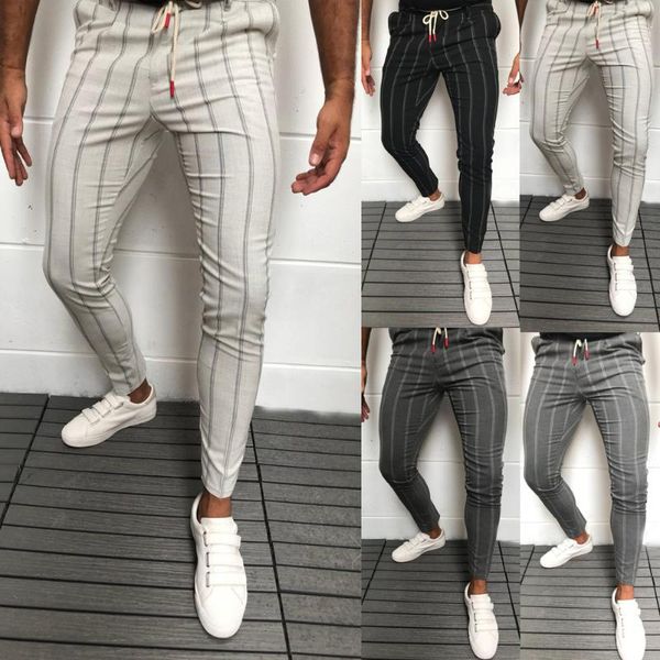 men's pants fashion men england style striped mens skinny harem trousers joggers jogging slim fit casual bottom drawstring, Black
men's pants fashion men england style striped mens skinny harem trousers joggers jogging slim fit casual bottom drawstring, Black