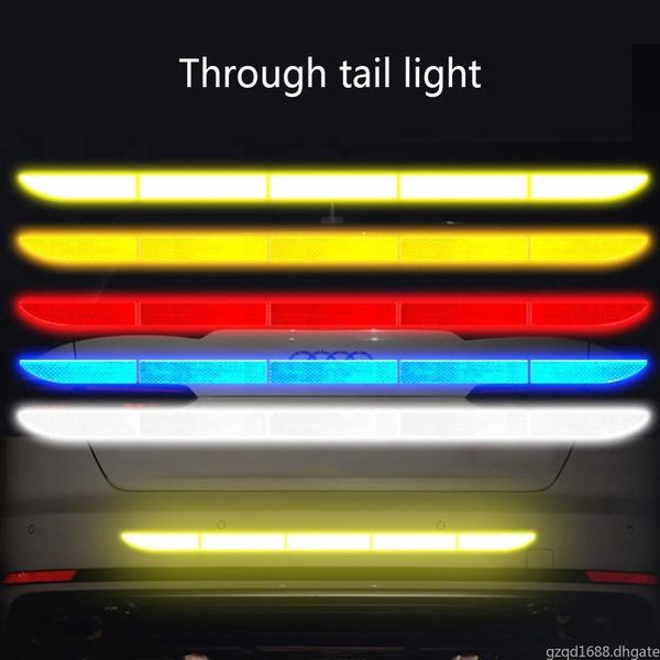 1piece nano car reflective sticker warning strip tape traceless protective car sticker warn on car body trunk exterior auto accessories
1piece nano car reflective sticker warning strip tape traceless protective car sticker warn on car body trunk exterior auto accessories