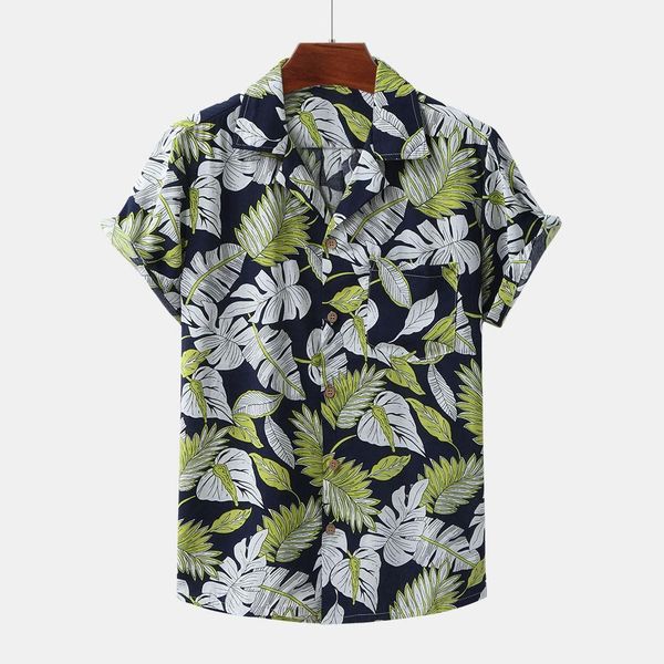 fashion mens printed turn down collar short sleeve casual shirts loose plus size shirts for men 2020 summer beach chemise homme, White;black
fashion mens printed turn down collar short sleeve casual shirts loose plus size shirts for men 2020 summer beach chemise homme, White;black