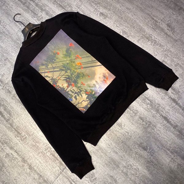 men and women 2020 autumn and winter new plus velvet floral print simple basic round neck sweater bottoming essentials jumper, Black
men and women 2020 autumn and winter new plus velvet floral print simple basic round neck sweater bottoming essentials jumper, Black