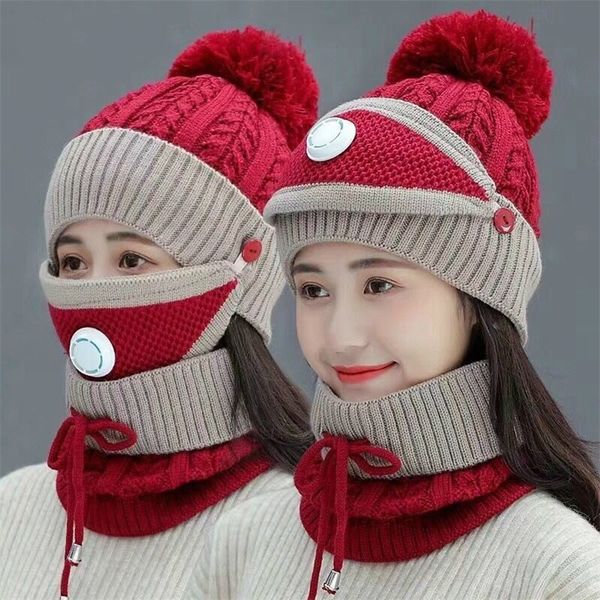 set 3 anti-fog hats women winter beanies velvet thick bib mask skullies beanie hat dustproof hats female warm knitted wool cap 201215, Blue;gray
set 3 anti-fog hats women winter beanies velvet thick bib mask skullies beanie hat dustproof hats female warm knitted wool cap 201215, Blue;gray