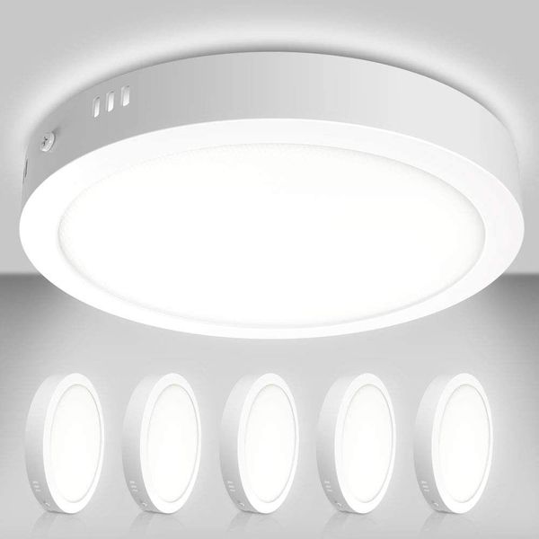 downlights, led flush mount panel ceiling light fixture, 24w ac85-265v flat round surface mounted downlight lamp for closet/hallway/stairs/k
downlights, led flush mount panel ceiling light fixture, 24w ac85-265v flat round surface mounted downlight lamp for closet/hallway/stairs/k