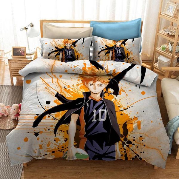 anime haikyuu 3d напечатанные постельные принадлежности пододеящие чехлы наволочки наволочка
anime haikyuu 3d напечатанные постельные принадлежности пододеящие чехлы наволочки наволочка