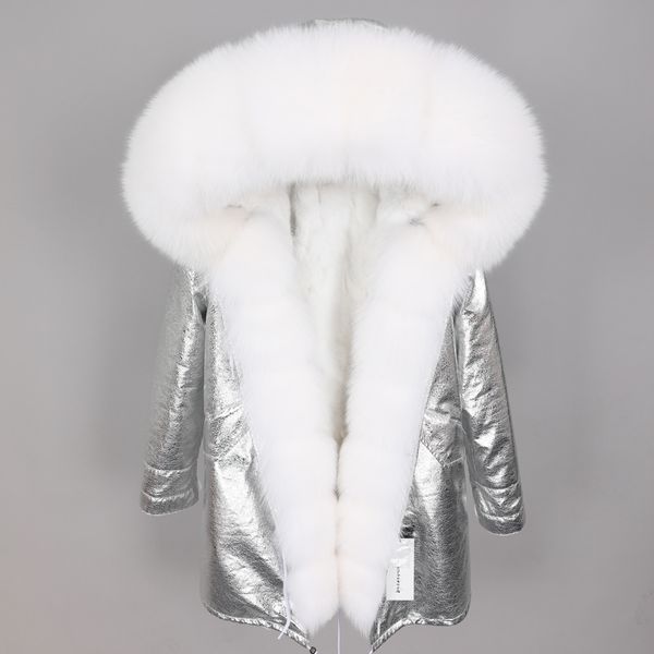 maomaokong women's clothing fox big collar detachable rabbit hair lining winter fashion park fur coat 201028, Black
maomaokong women's clothing fox big collar detachable rabbit hair lining winter fashion park fur coat 201028, Black