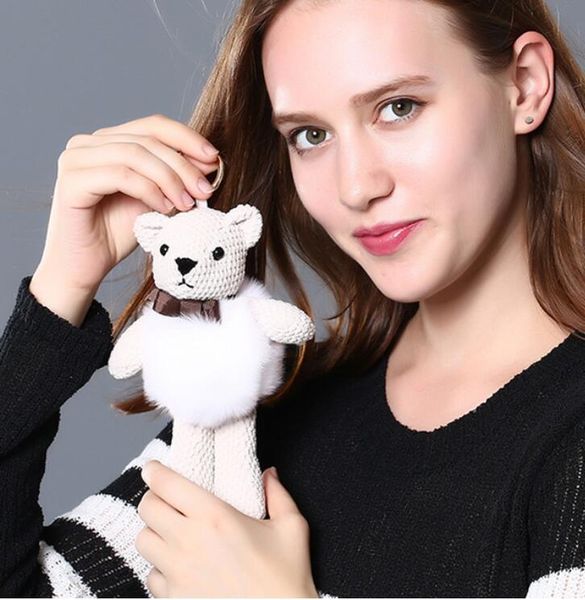 cute fluffy rabbit bear pompoms chain fur pom keychain bag charm car pendant key ring, Silver
cute fluffy rabbit bear pompoms chain fur pom keychain bag charm car pendant key ring, Silver