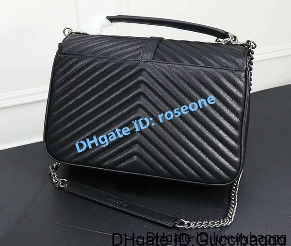 high-quality 1732 red black grey real leather handbag gold silver chains single shoulder lady's oblique bag ing
high-quality 1732 red black grey real leather handbag gold silver chains single shoulder lady's oblique bag ing