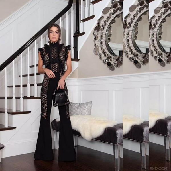 black women 2019 fashion hollow out sleeveless patchwork summer bodycon celebrity party jumpsuit club wholesale1, Black;white
black women 2019 fashion hollow out sleeveless patchwork summer bodycon celebrity party jumpsuit club wholesale1, Black;white