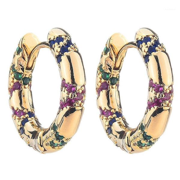 women retro fashion trendy hoop earrings micro-inlaid color zircon earrings fashion wild women1, Golden;silver
women retro fashion trendy hoop earrings micro-inlaid color zircon earrings fashion wild women1, Golden;silver