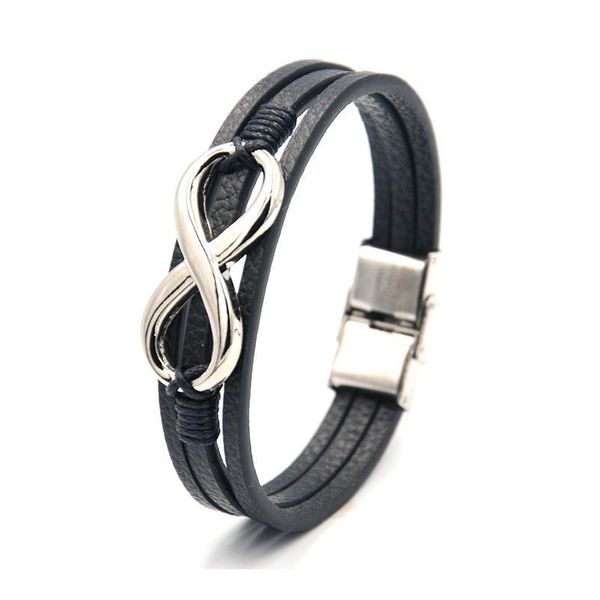 junwei fashion men's alloy wireless symbol leather bracelet stainless steel release buckle bracelet multi-layer bracelet jllxwm
junwei fashion men's alloy wireless symbol leather bracelet stainless steel release buckle bracelet multi-layer bracelet jllxwm