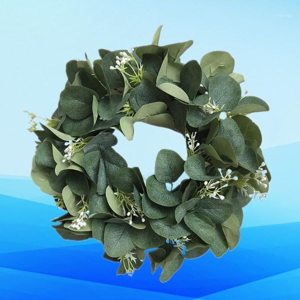 1pc imitation eucalyptus wreath simulation green leaf small berry door wall hanging ornament garland1
1pc imitation eucalyptus wreath simulation green leaf small berry door wall hanging ornament garland1